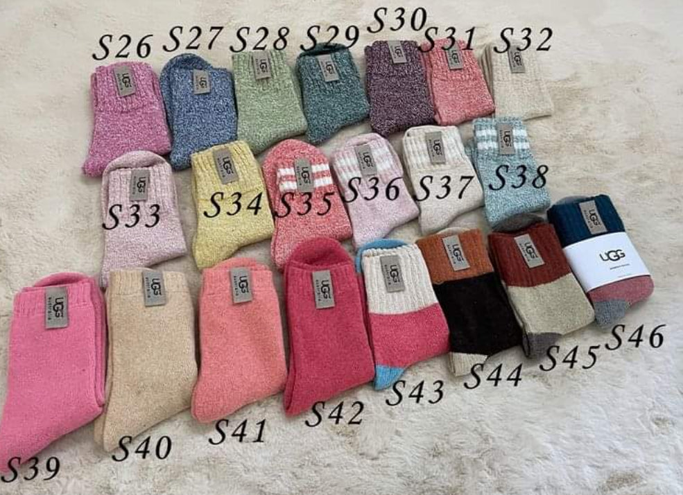 PINK FRIDAY BOUTIQUE PREORDER: Adult Cozy Socks