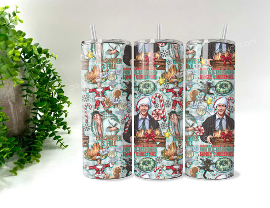 LIMITED TIME PREORDER: Fun Old-Fashioned Family Christmas -  20 oz Tumbler