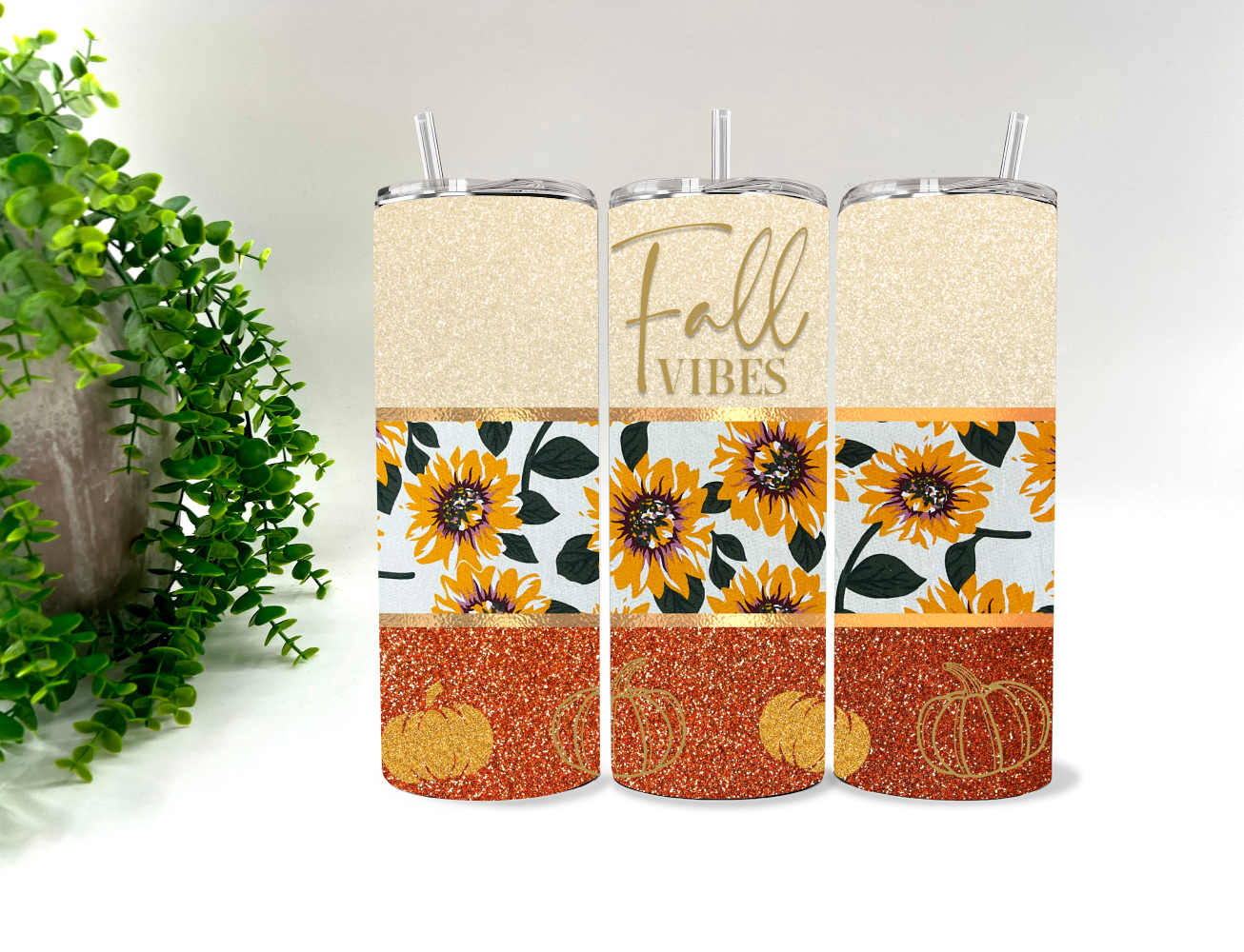 Fall Vibes - 20 oz Tumbler