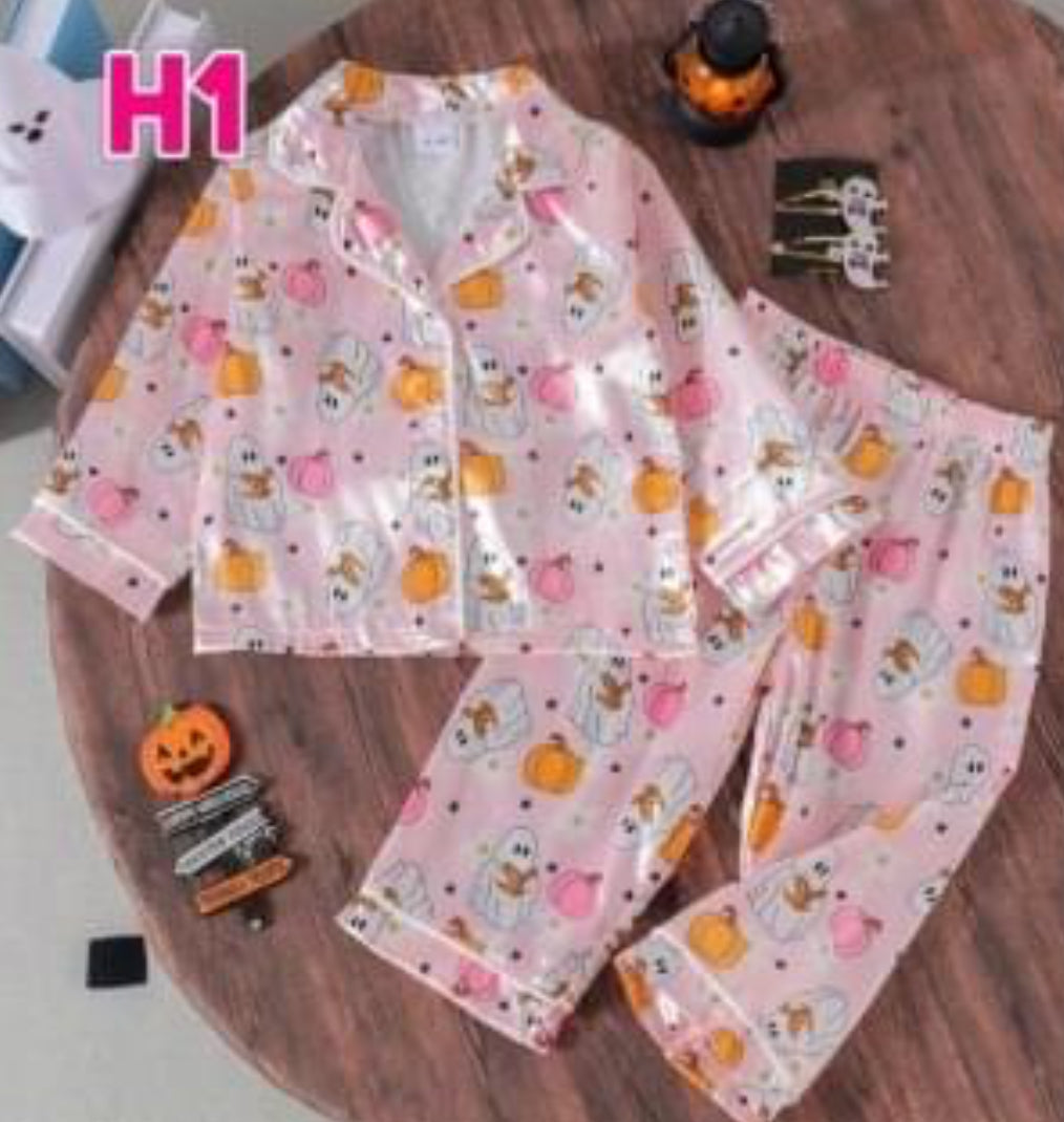 PREORDER: Kids Halloween Spooky PJ Sets