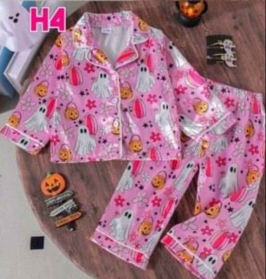 PREORDER: Kids Halloween Spooky PJ Sets