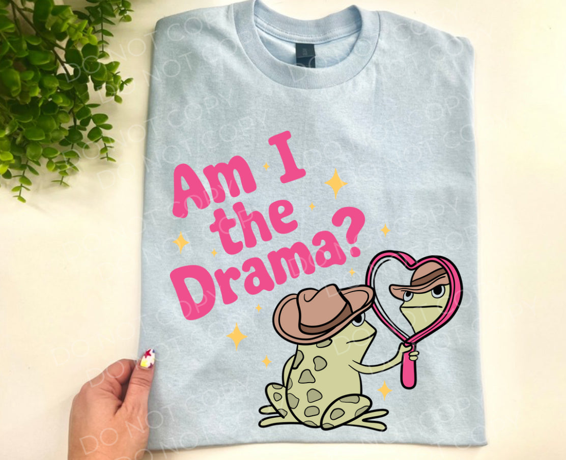 Am I The Drama Frog - Gildan Softstyle