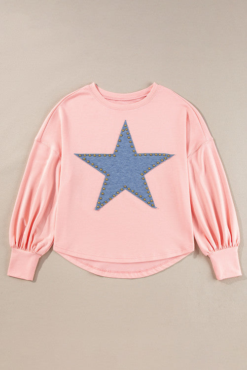 PINK FRIDAY BOUTIQUE PREORDER: Studded Star Top