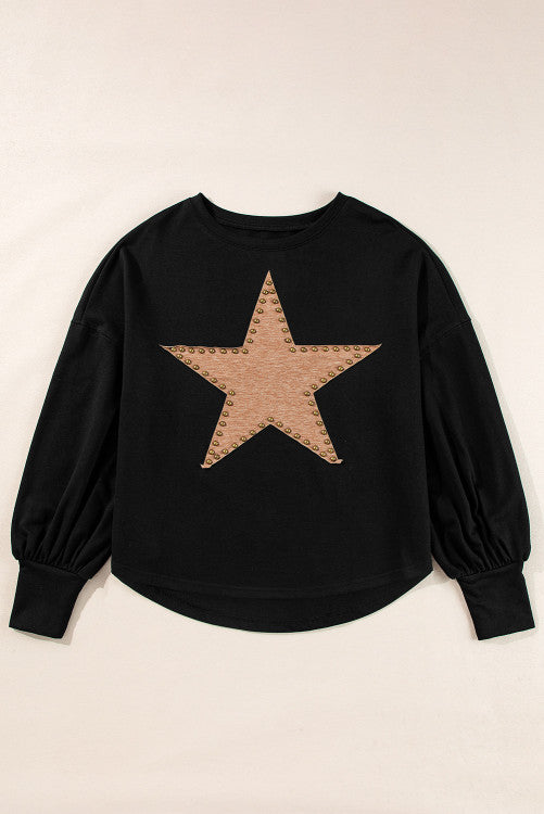 PINK FRIDAY BOUTIQUE PREORDER: Studded Star Top