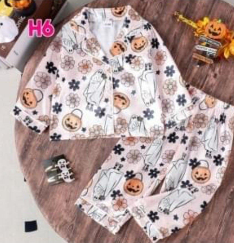 PREORDER: Kids Halloween Spooky PJ Sets