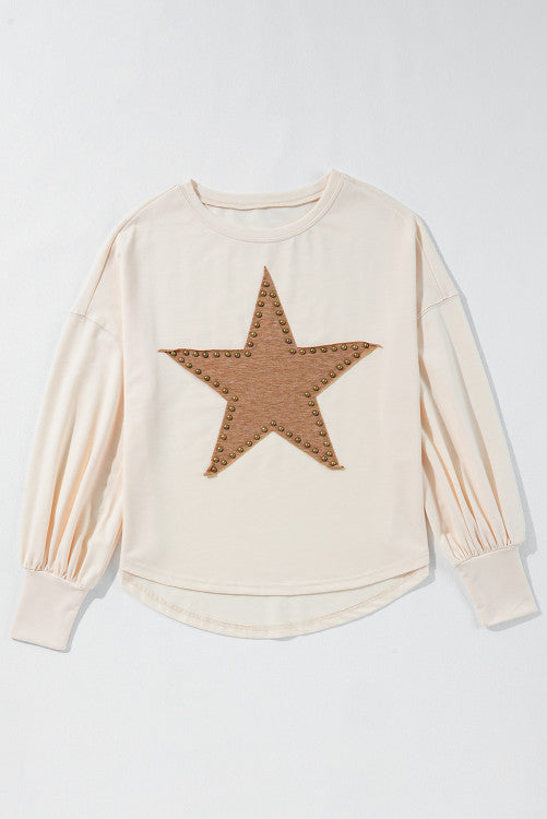 PINK FRIDAY BOUTIQUE PREORDER: Studded Star Top