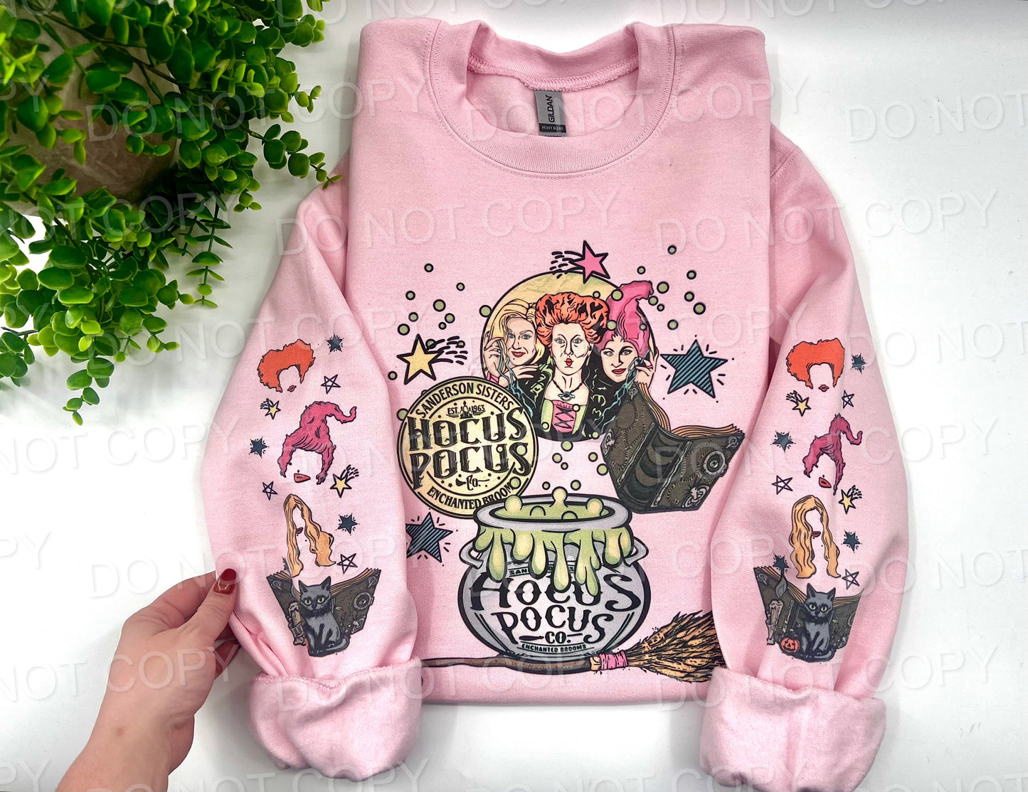 HP Sisters with Sleeves - Light Pink Sweatshirt