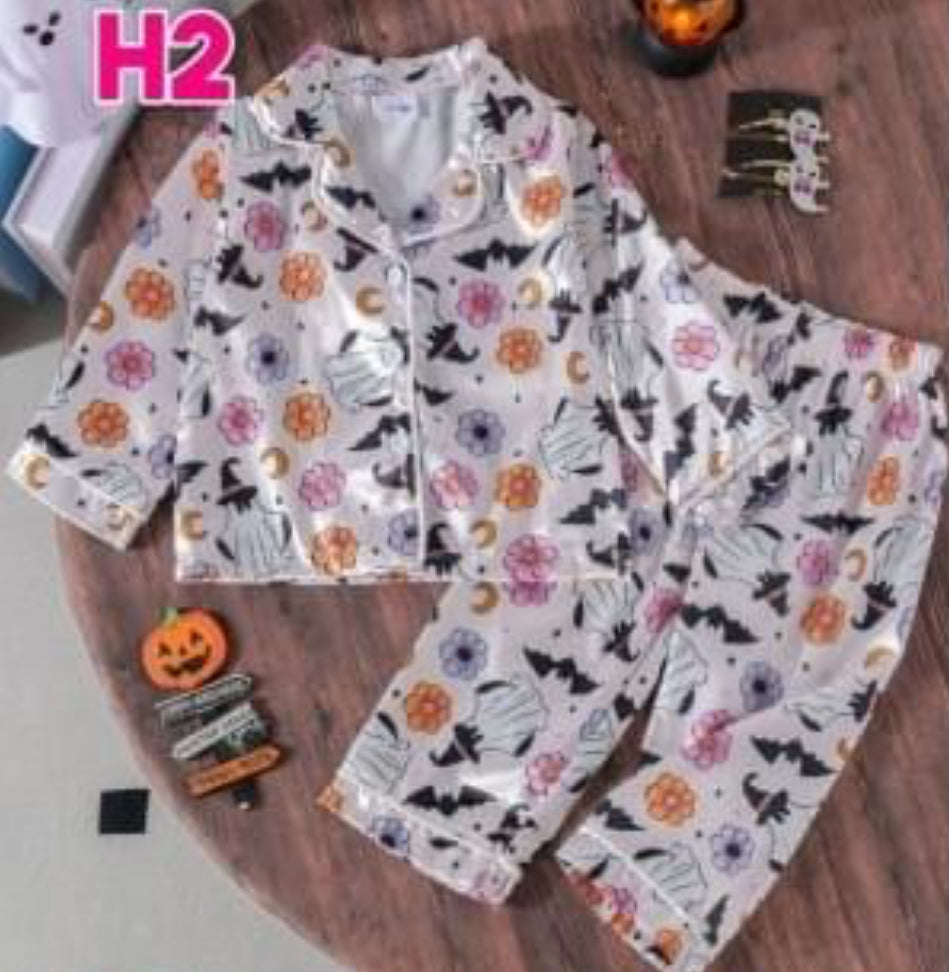 PREORDER: Kids Halloween Spooky PJ Sets