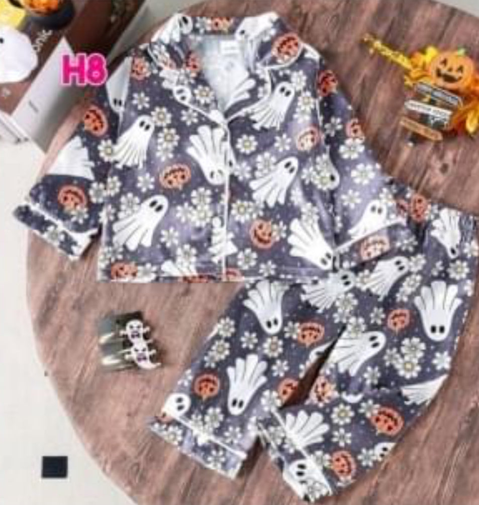 PREORDER: Kids Halloween Spooky PJ Sets