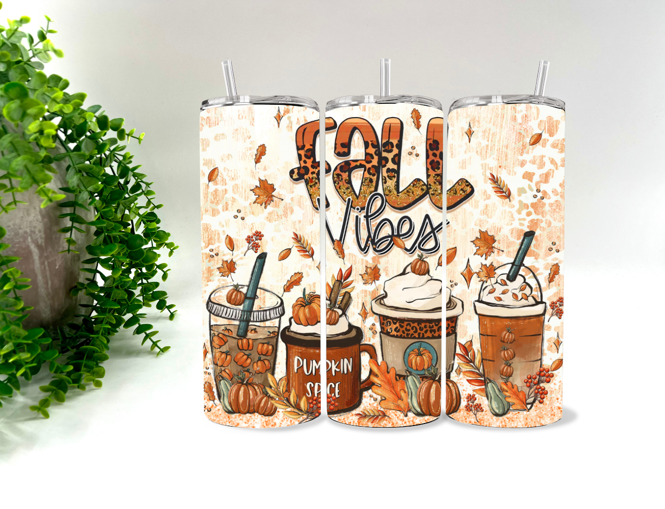 Fall Vibes Coffee - 20 oz Tumbler