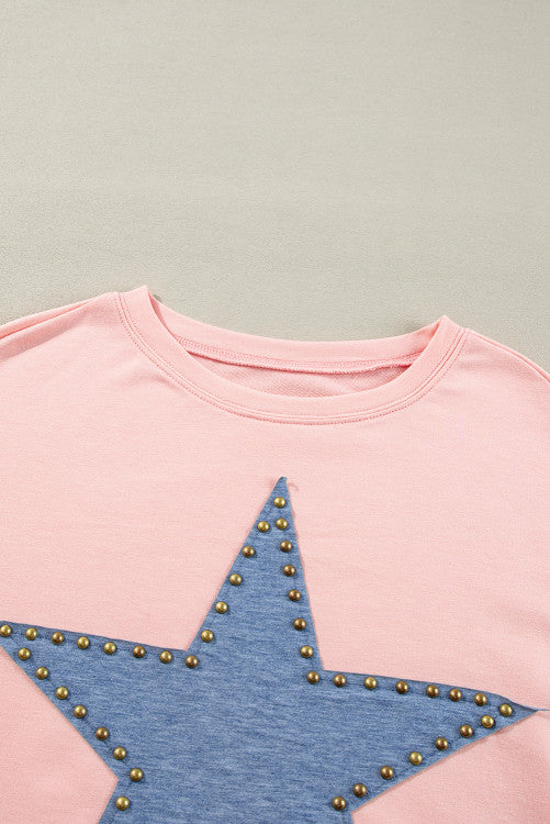 PINK FRIDAY BOUTIQUE PREORDER: Studded Star Top