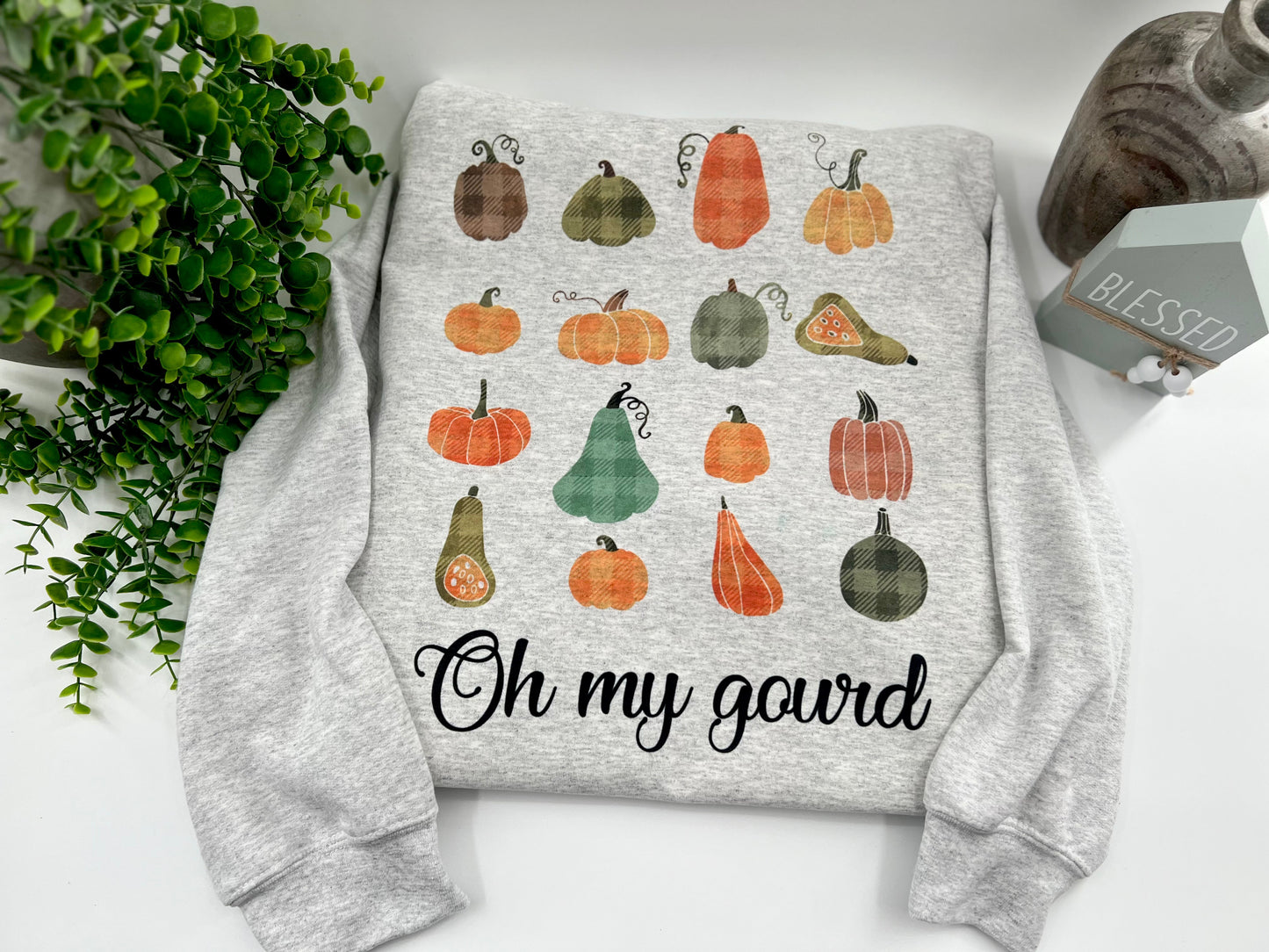 Oh My Gourd - Ash Sweatshirt