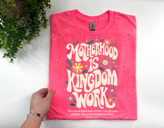 Motherhood Is Kingdom Work - Gildan Heavy Cotton