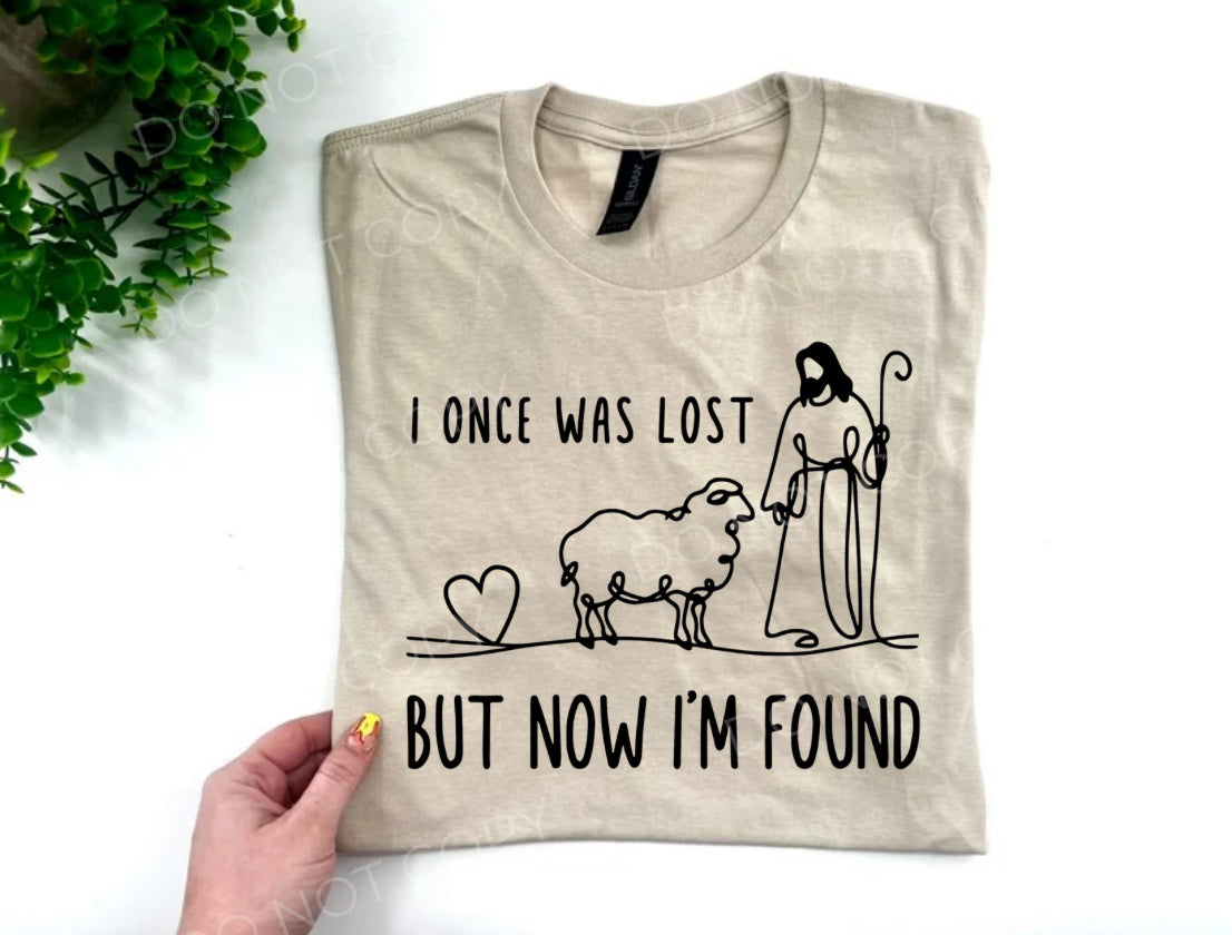 I Once Was Lost Sheep - Gildan Softstyle