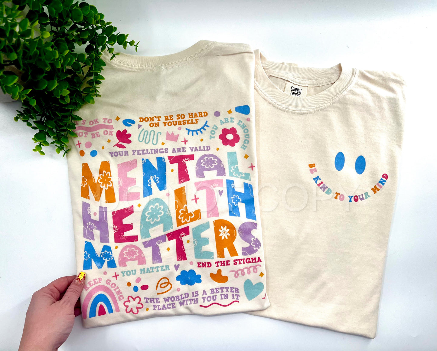 Mental Health Matters - Front / Back - Tshirt - Bella Canvas