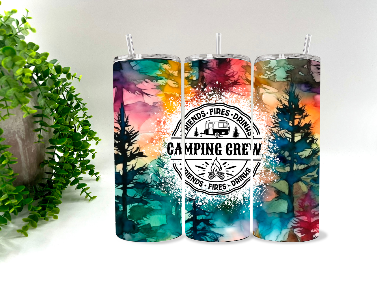 CAMPING CREW   - 20 oz TUMBLER