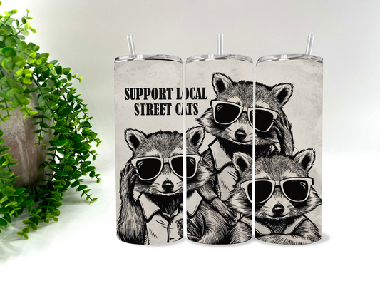 Support Local Street Cats  -  20 oz Tumbler