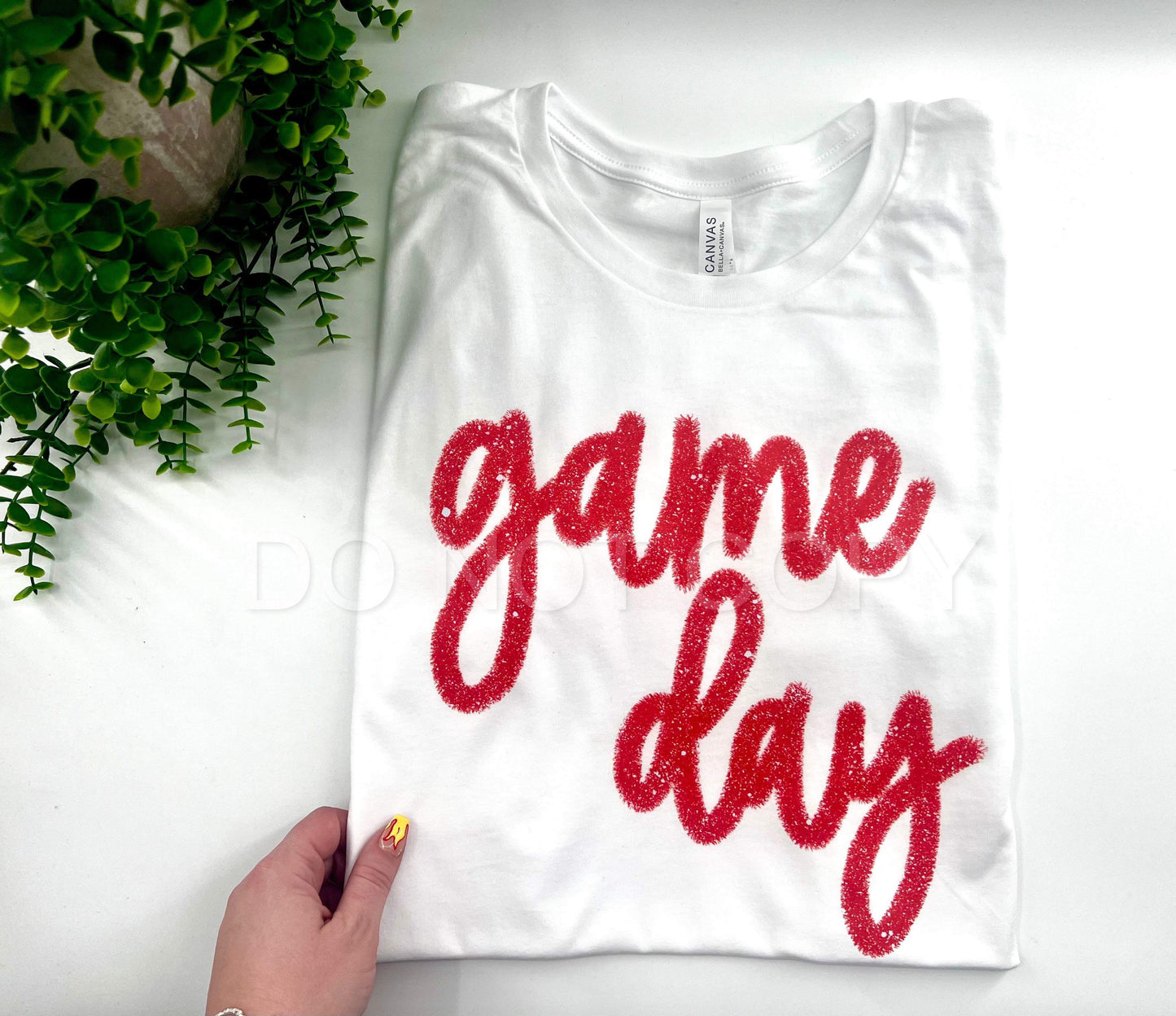 Game Day - Bella Canvas - White