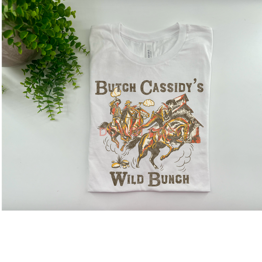 Butch Cassidy’s - Bella Canvas White