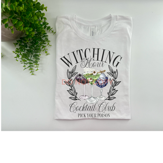 Witching Hour - Bella Canvas - White