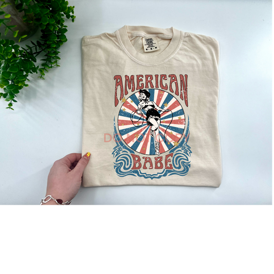 American Babe - Comfort Color - Ivory