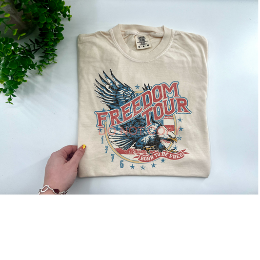 Freedom Tour - Comfort Color - Ivory