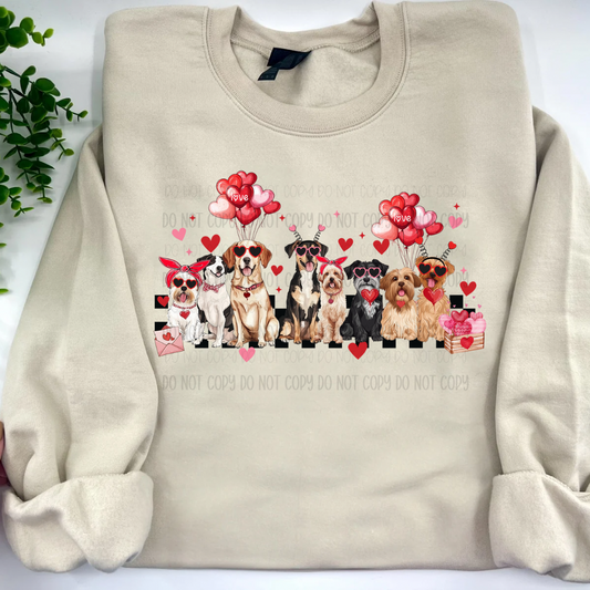 Puppy Love - Sand Sweatshirt