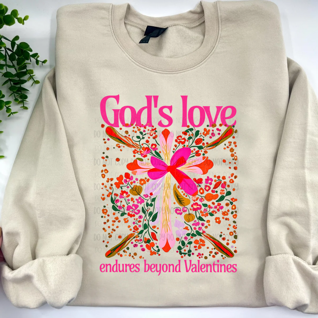 God’s Love - Sand Sweatshirt