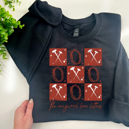 The Original Love Letters - Black Sweatshirt