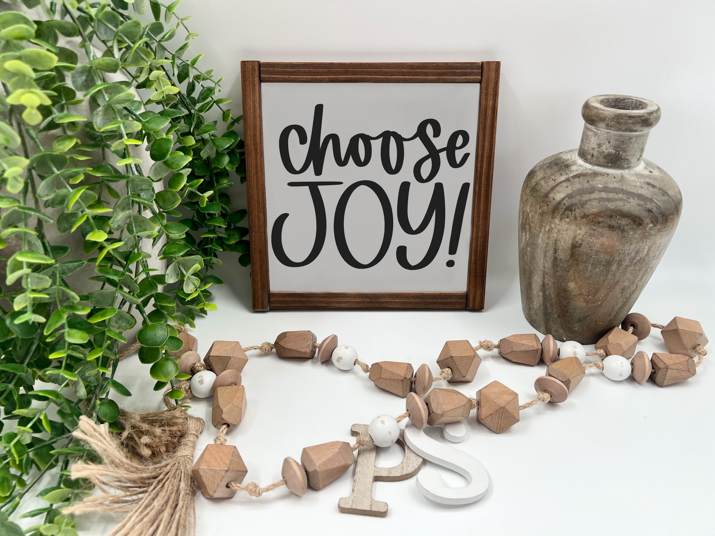 Choose Joy - P. Gray/Thick/Kona - Wood Sign
