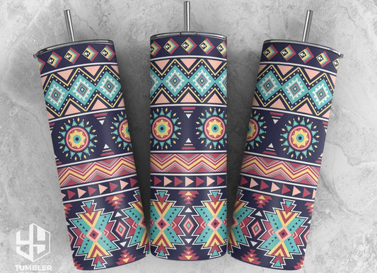 Aztec Tribal - 20 oz Tumbler