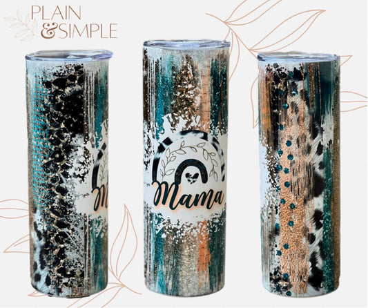 Mama Copper Rainbow  - 20 oz Tumbler