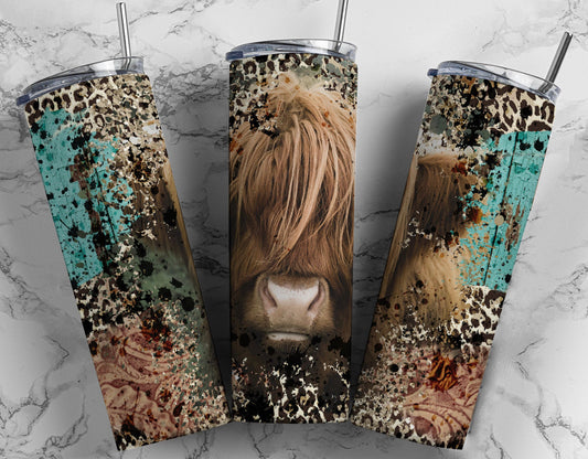 Highland Cow - 20 oz Tumbler